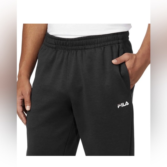 FILA | Men’s Dual Side Zipper Pockets Performance Jogger | Color: Black | Sz: XL - Picture 6 of 6